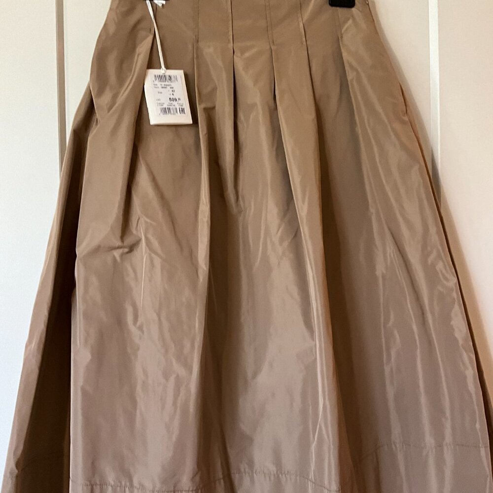 Peserico Taupe Midi Skirt - Picture 4 of 5